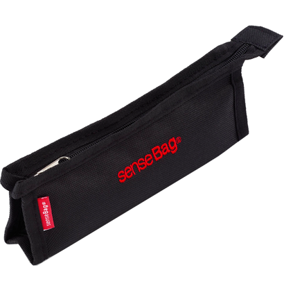 Пенал Copic SenseBag чёрный треугольный тканевый на молнии