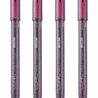 Набор капиллярных линеров Copic Multiliner 4 штуки розового цвета (перо 0.05 - 0.5 мм) - Набор капиллярных линеров Copic Multiliner 4 штуки розового цвета (0.05 - 0.5 мм) купить в магазине для художников Copic.Club с доставкой по всему миру