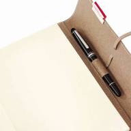 Блокнот SenseBook Flap S с кожаной обложкой линейка А6 80 гм - Блокнот SenseBook Flap S с кожаной обложкой линейка А6 / 80 гм купить в магазине Copic.Club с доставкой